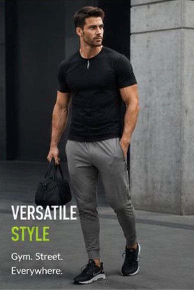UrbanFlex Men’s Tapered Fitness Joggers – Lightweight Athletic Sweatpants Vidalfit-Essentials
