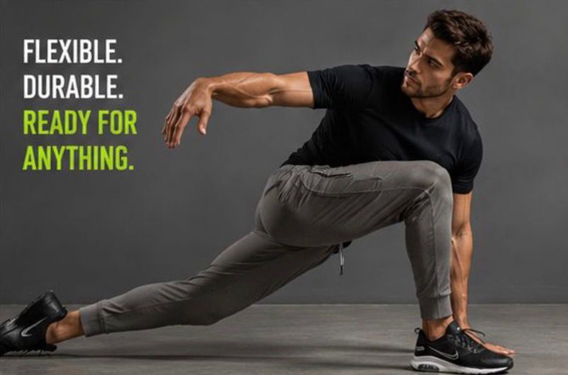 UrbanFlex Men’s Tapered Fitness Joggers – Lightweight Athletic Sweatpants Vidalfit-Essentials