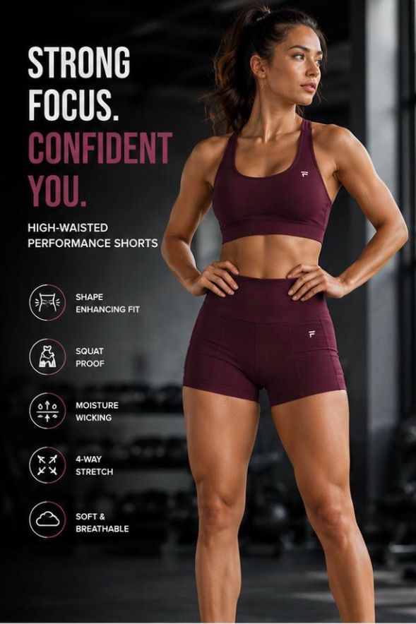 CurveLuxe™ Sculpt Fit Shorts Vidalfit-Essentials