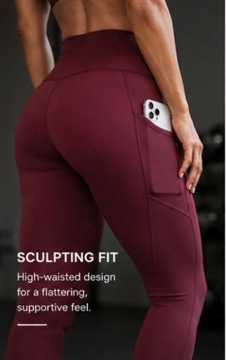 ContourFlex™ High-Waist Sculpting Gym Leggings Vidalfit-Essentials
